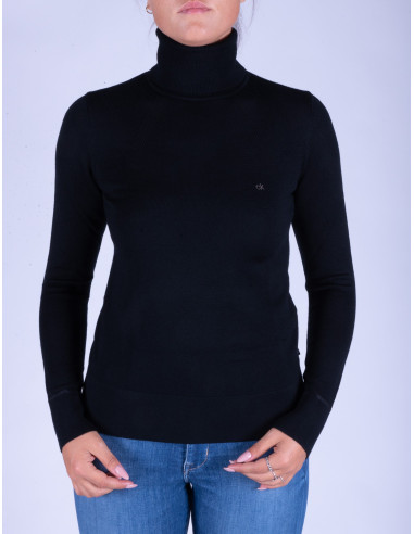 Calvin Klein Damenpullover mit Stehkragen