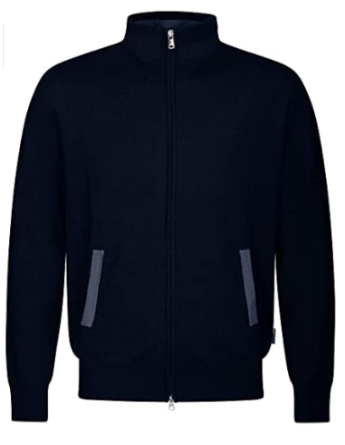 Blauer Rollkragenpullover Armata di Mare