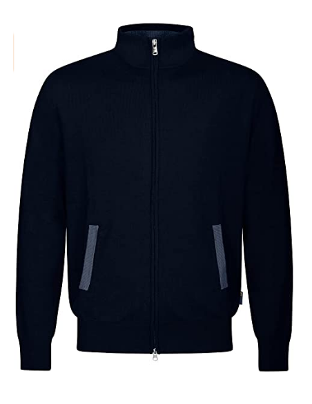 Blauer Rollkragenpullover Armata di Mare