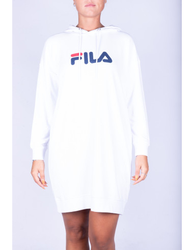 Elish Fila women's black sweatshirt dress