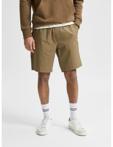 Short homme Slhbrady Selected beige