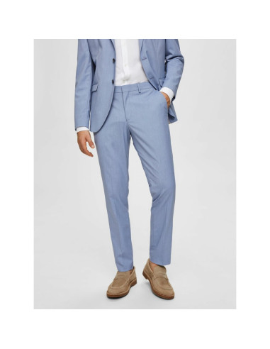 Slhslim men's blue trousers Mylologan Selected