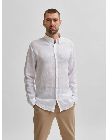 Slhregrex Selected men's white shirt