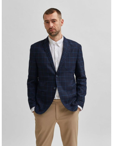 Slhslim Tygo Selected men's blue jacket