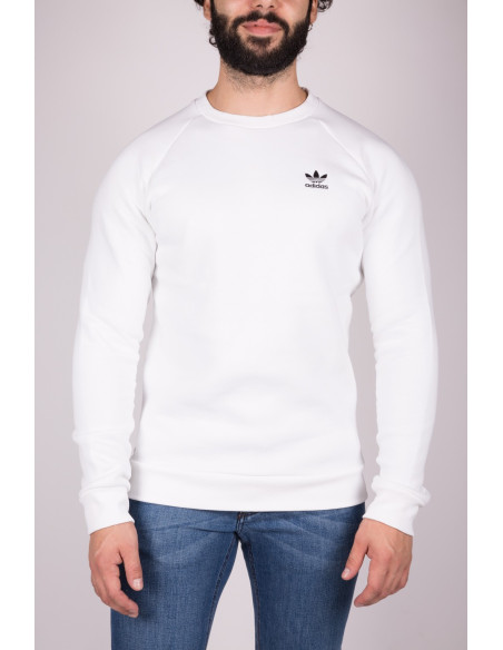 Adidas Essential Crew men's white sweatshirt