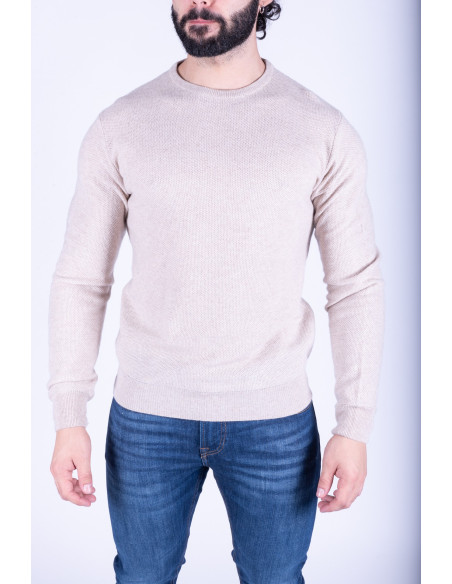 Pull ras du cou homme Chandra