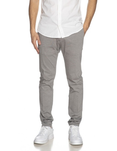 Pantalón gris para hombre punto Milano Moro