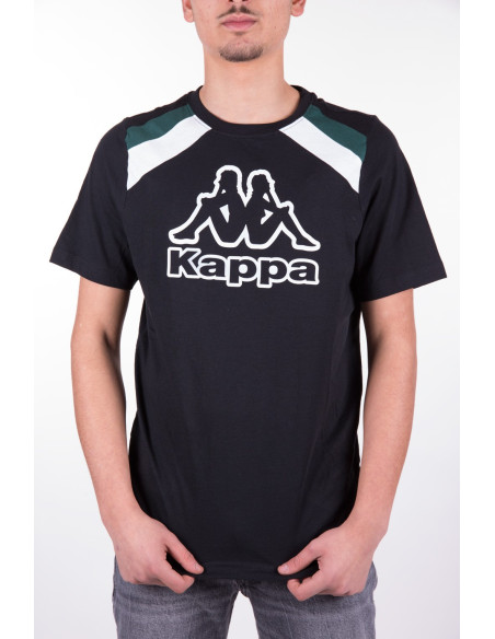 Parel Luchtvaart ticket Coku Kappa Logo man t-shirt Taglia S Color Black