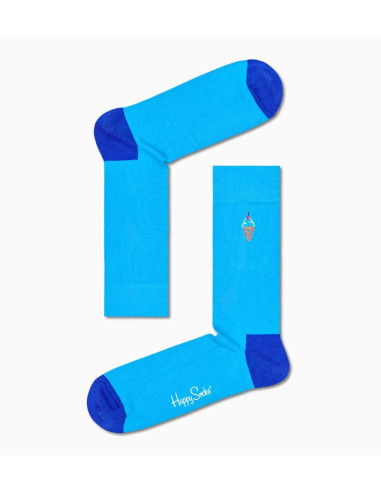 Calcetines Unisex Bordado Helado Happy