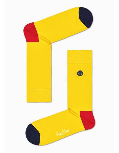 Calcetines unisex bordados Smile Happy