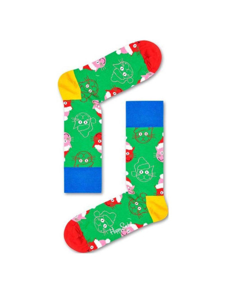 Calzini Unisex Santa Cat Happy Socks