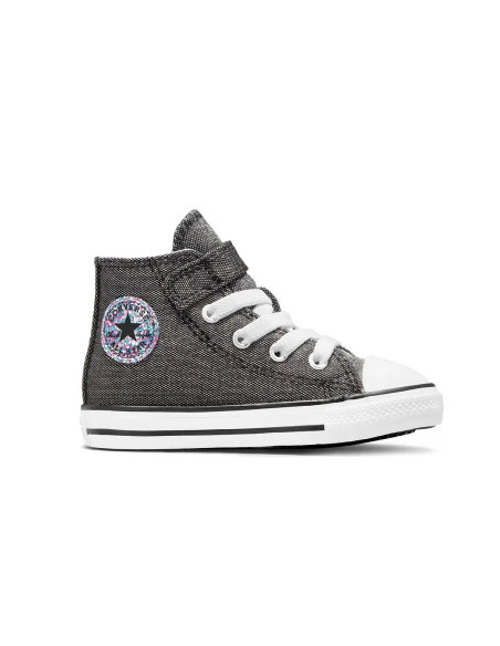 All Star Converse Enfants Chaussures Couleur Gris Taglia 5