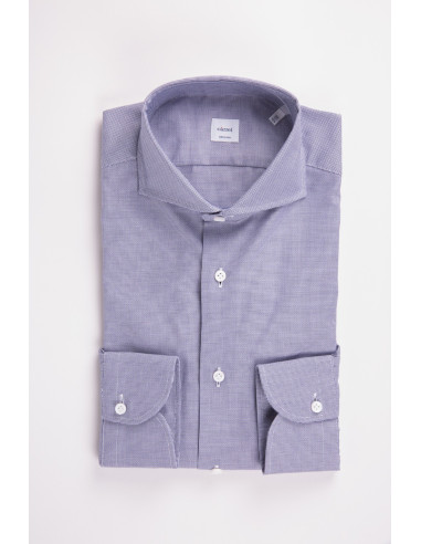 Camicia blu uomo Carrel