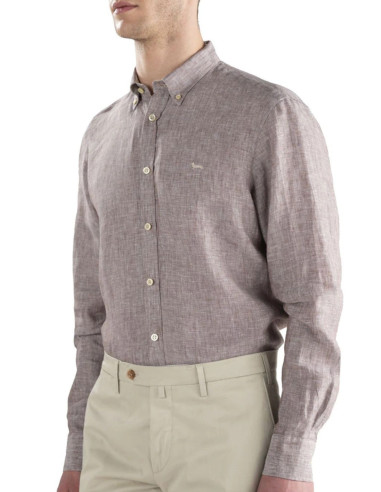 Camicia uomo 2 tessuti Harmont & Blaine 