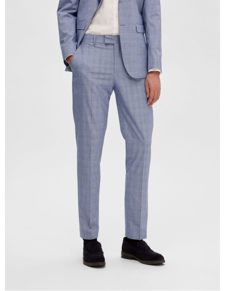 SELECTED TAILORED TROUSERS UOMO,SLHSLIM-RYDE LIGHT