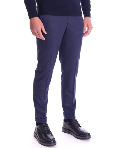 PANTALONE IN LANA TELERIA ZED CAPITAL REDA FLEXO