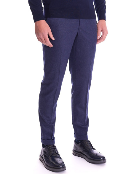 PANTALONE IN LANA TELERIA ZED CAPITAL REDA FLEXO