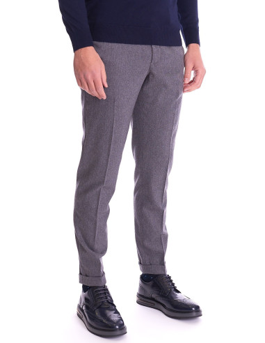 PANTALONE IN LANA TELERIA ZED CAPITAL REDA FLEXO