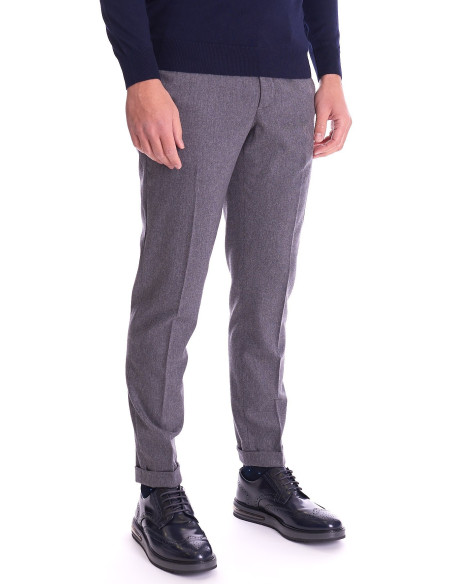 PANTALONE IN LANA TELERIA ZED CAPITAL REDA FLEXO