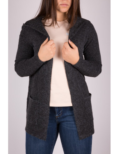 Cappotto lungo nero donna Vmdoffy Vero Moda