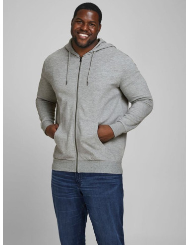 Felpa uomo Jjebasic Sweat Zip Hood Jack & Jones