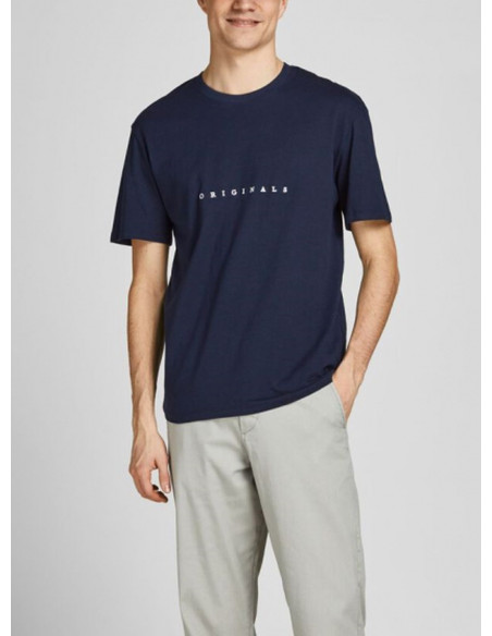 JACK & JONES T-SHIRT UOMO JORCOPENHAGEN TEE SS CRE