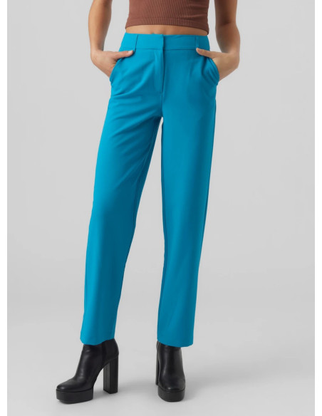 VERO MODA DONNA VMZELDA HR STRAIGHT PANT NOOS