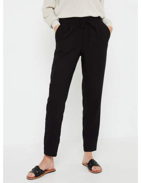 VERO MODA DONNA VMHARPER MR TAPERED PULL ON PANTS