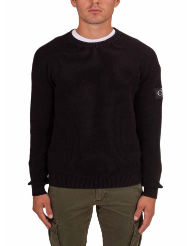 CALVIN KLEIN JEANS MAGLIA UOMO,BADGE EASY SWEATER