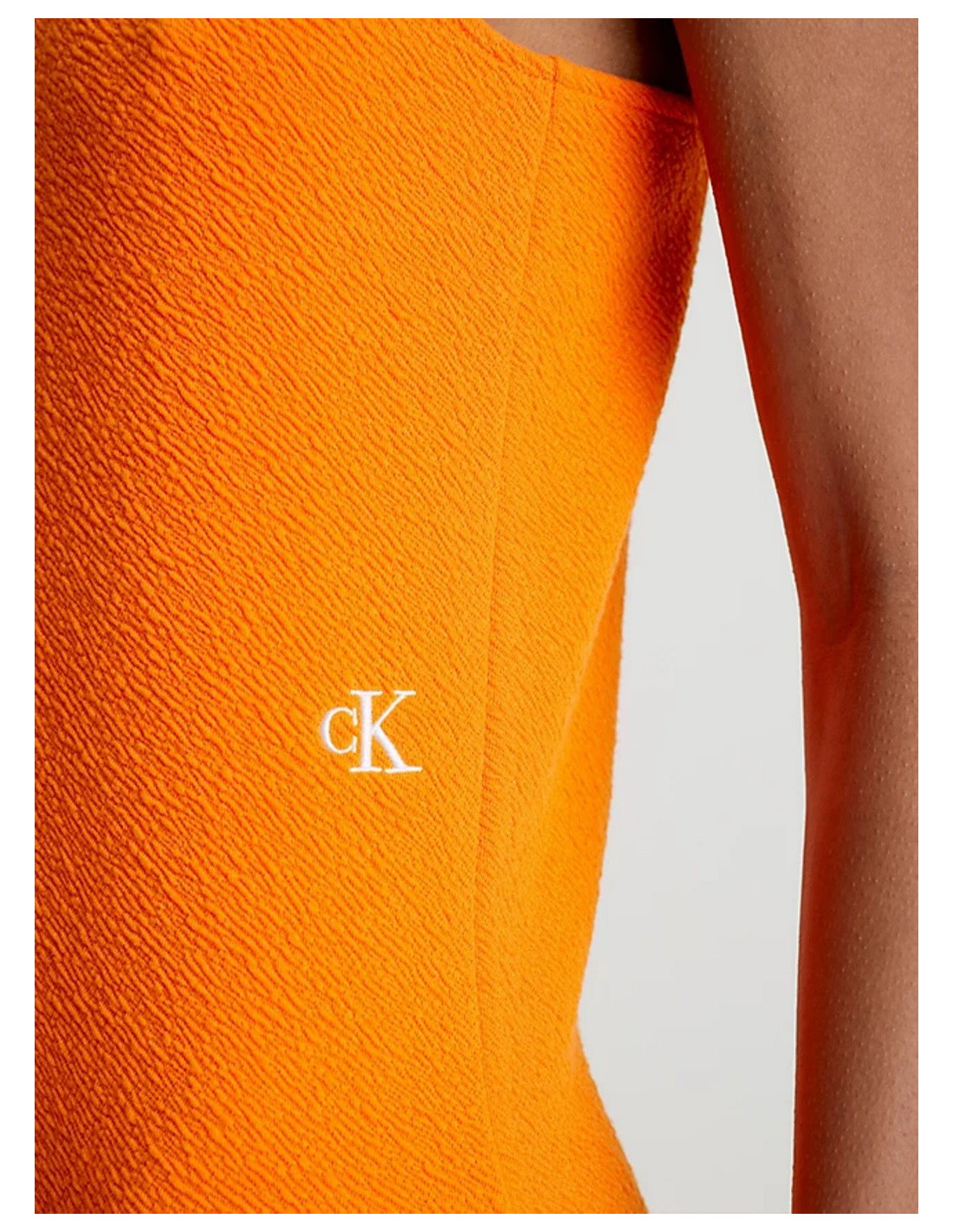 Calvin klein jeans orange on sale