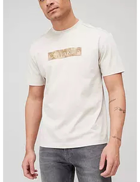 CALVIN KLEIN T-SHIRT UOMO CAMO RAISE              