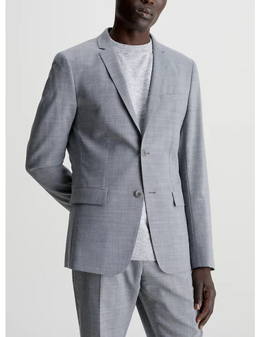 CALVIN KLEIN BLAZER UOMO, WASHABLE FLAME          