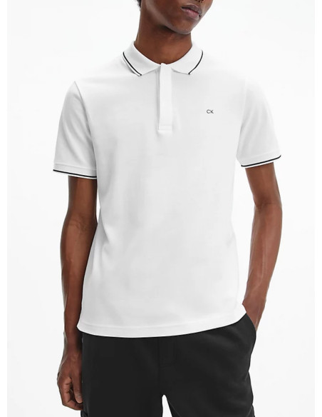 Polo Uomo Stretch Pique Calvin Klein